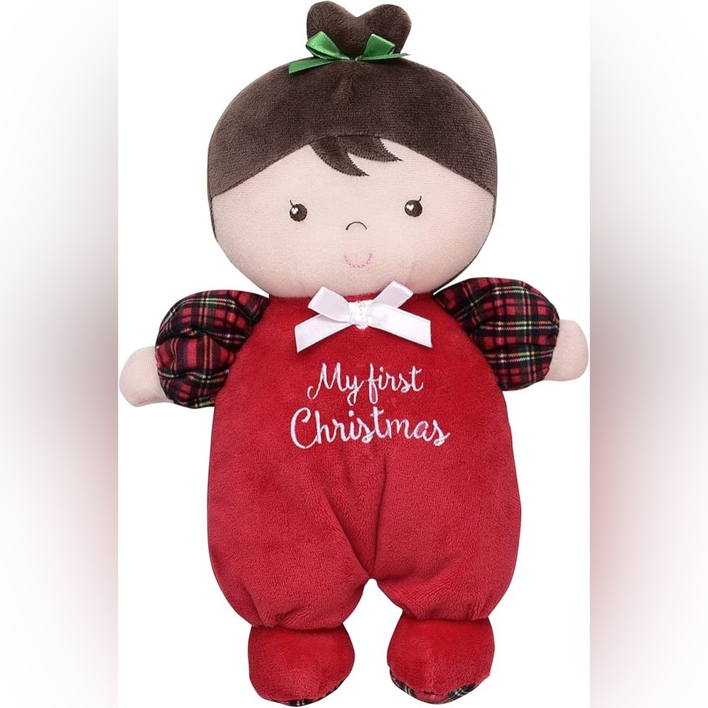 My First Christmas Plush Doll - Red